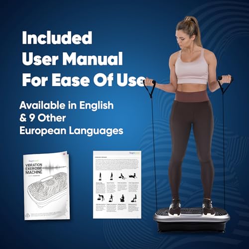 WeightWorld Vibration Plate Exercise Machine: 99 Intensity Levels