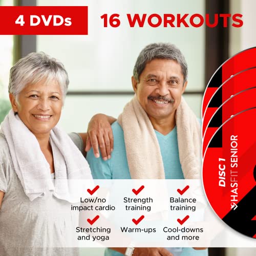 HASfit Exercises for Seniors DVD - 16 Workout Discs