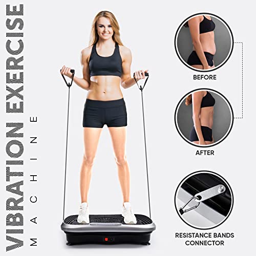 WeightWorld Vibration Plate Exercise Machine: 99 Intensity Levels
