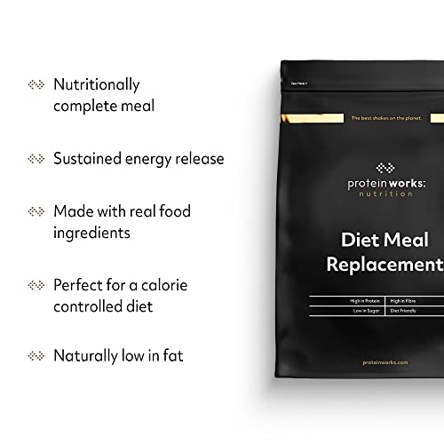 Protein Works - Diet Meal Replacement Shake | Nutrient Dense Complete Meal | Immunity Boosting Vitamins, Affortable | Healthy And Quick | Vanilla Crème | 500g
