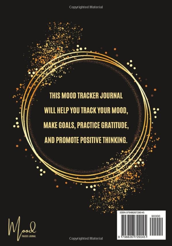 Mood Tracker Journal: Mental Health Diary With Daily Guided Prompts (Track Mood, Sleep, Food, Energy, Activity & Gratitude) And Self Reflection For ... Emotions | Self Care Notebook For Women
