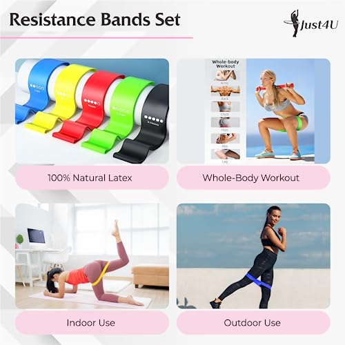 4-in-1 Smart Weighted Hula Hoop Fitness Set
