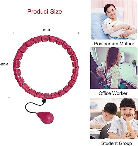 Smart Weighted Hula Hoop for Adult Weight Loss