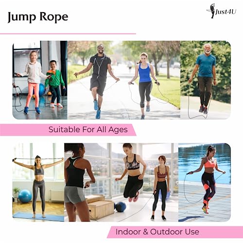 4-in-1 Smart Weighted Hula Hoop Fitness Set