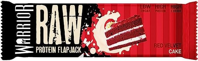 Warrior Raw Protein Flapjacks - Red Velvet Cake