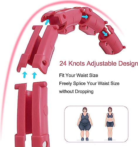 Smart Weighted Hula Hoop for Adult Weight Loss