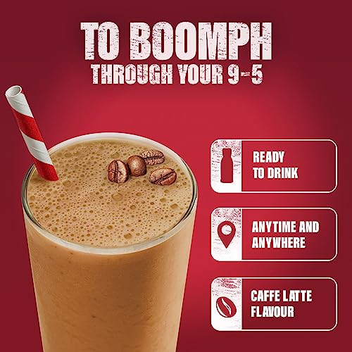 SlimFast Ready To Drink Shake, Tasty, Balanced Shake with 15g protein, 23 Vitamins and Minerals and No Sugar, Cafe Latte Flavour, 6 x 325 ml Multipack, Packaging May Vary