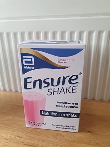 Ensure Shakes Sachets, Strawberry, 57 g, Pack of 7