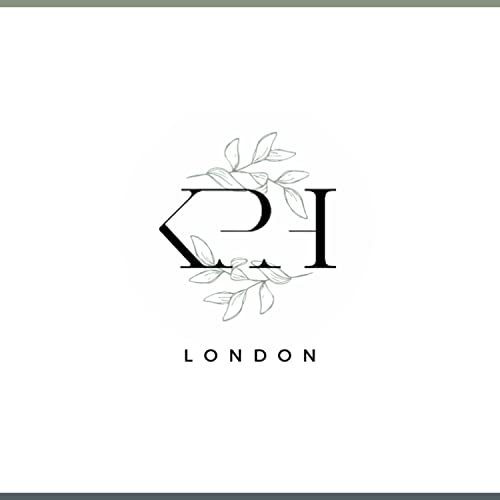 KPH London - 4-Week Food Journal for Mindful Eating - Notebook to Track Eating Habits for Weightloss, Health and Wellbeing - Foil Blocked Cover with Ribbon Book Mark - 84 Pages, A5