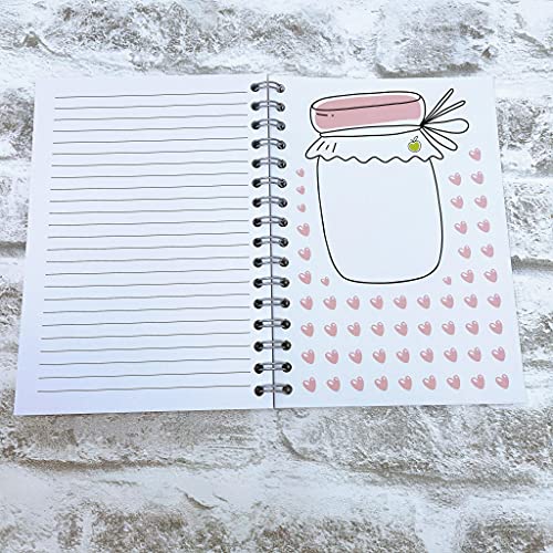13 Wk Slimming World Food Diary Compatible Diet Planner Notebook Journal - SW Pastel 1 -ThankYourself Peach