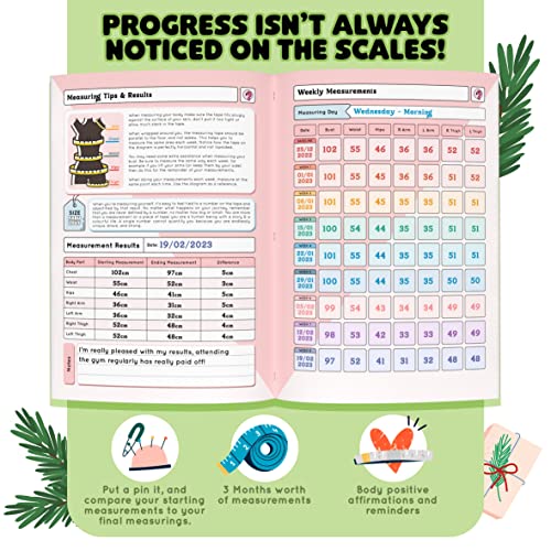Slimming World Compatible 3 Month Food Diary New Year 2023 Diet Journal Planner Weight loss Buddy Pages (Spacious - SW)