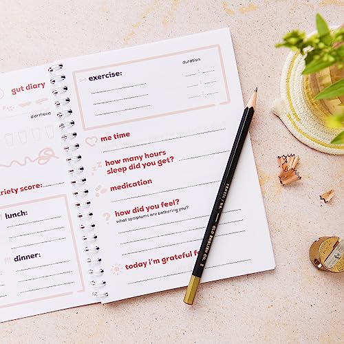 The Gut Stuff - Gut Health Diary & Planner - Six Week Journal to Track Your Food, Hydration, Mood & Poop