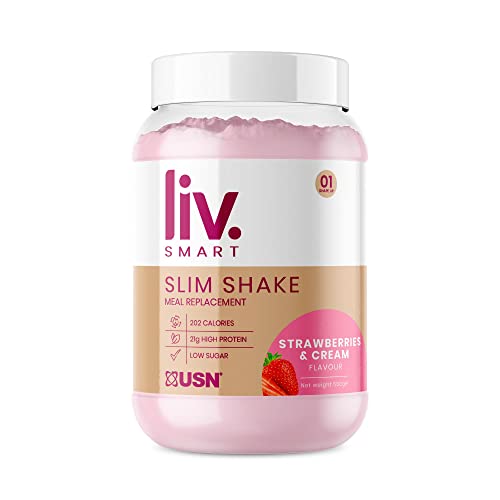 USN Meal Replacement Shake, Strawberry, 550 g (Pack of 1)