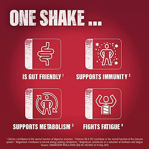 Meal Replacement SlimFast Blueberry Meal Shake Powder 10 Servings 365g Pack of 2 | High in Protein, Source of Fibre, Healthy Shake for Balanced Diet Plan with Vitamins and Minerals
