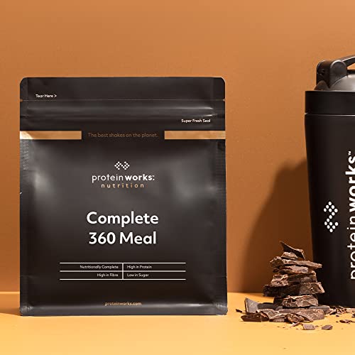 Protein Works - Complete 360 Meal Shake | 400 Calorie Meal Replacement Shake | High Protein Meal | 20 Servings | Double Milk Chocolate | 2kg