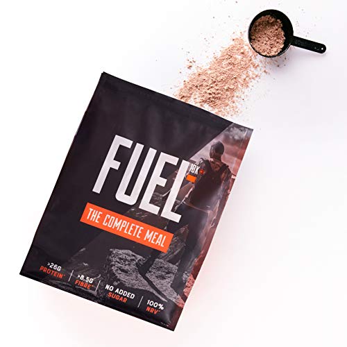 FUEL10K Vegan Vanilla - The Complete Meal Shake - High Protein and Fibre - 10 Servings, 1KG