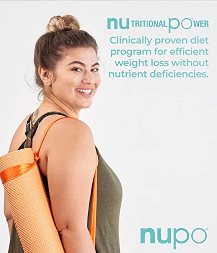 NUPO Diet Shake Chocolate Mint – Vegan premium diet shakes for weight management I Clinically proved meal replacement shake for weight control I 10 Servings I Very Low-Calorie Diet, GMO Free