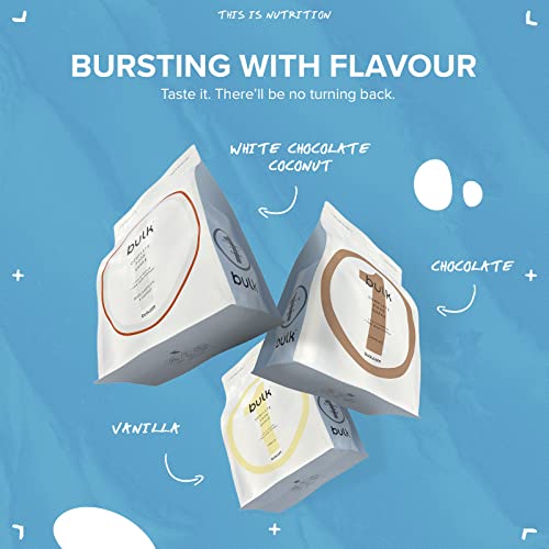 Bulk 1 Complete Food Shake, Complete Meal, 7 Meals, Vegan, White Chocolate Coconut, 700 g