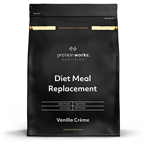 Protein Works - Diet Meal Replacement Shake | Nutrient Dense Complete Meal | Immunity Boosting Vitamins, Affortable | Healthy And Quick | Vanilla Crème | 1kg