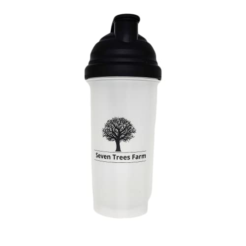 Seven Trees Farm KIT Made of 5 Products, 4 x Meal Replacement High Protein Shakes (Banana 292g, Chocolate 300, Caramel 292g, Strawberry 292g),1 x Shaker 700ml
