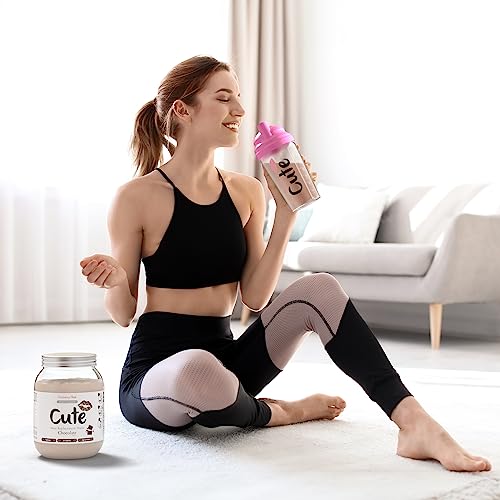 Cute Nutrition Meal Replacement Shake - Protein Shake High in Protein - Cookies & Cream - Vitamins and Minerals - 500 g - Bonus E-book - by TummyTox