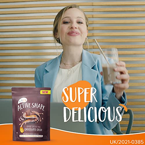 NEW Active Shape by XLS - Meal Replacement Powder Shake for Weight Control and Weight Loss - 23 Vitamins and Minerals - 22 g of Protein - Gluten Free - Chocolate Crush, 250 g