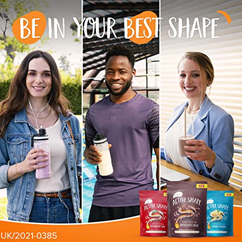 NEW Active Shape by XLS - Meal Replacement Powder Shake for Weight Control and Weight Loss - 23 Vitamins and Minerals - 22 g of Protein - Gluten Free - Chocolate Crush, 250 g