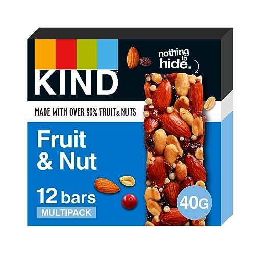 KIND Bars, Gluten Free Snack Bars, Fruit & Nut, 12 Bars