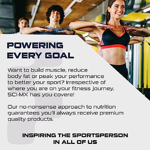 SCI-MX High Protein Double Chocolate Cookie Box - 23g protein, 2.3g sugar + 265 calories per cookie - Pack of 12 x 75 g - Low Sugar - Pre / Post Workout Snack - Suitable for Vegetarians