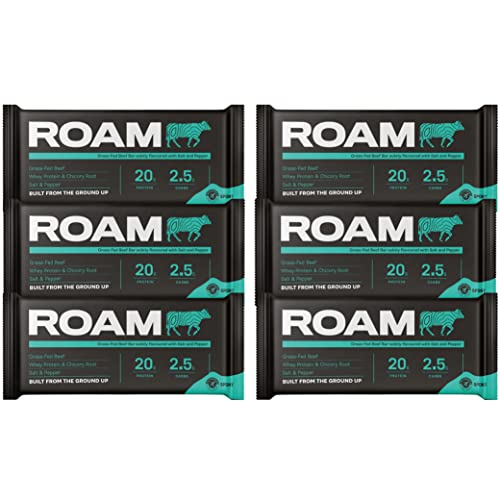 ROAM Natural Protein Bars - High Protein, Low Carb