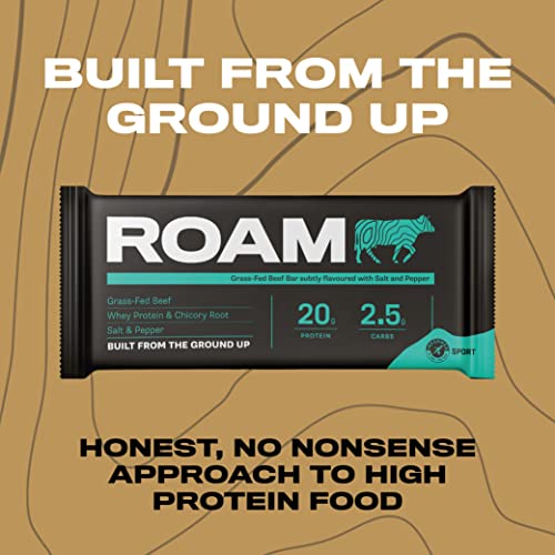ROAM Natural Protein Bars - High Protein, Low Carb
