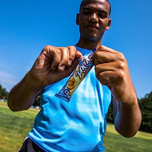 Applied Nutrition Swirl Protein Bars - High Protein, Low Sugar, On The Go Gym Snack Bar (12 Pack) (White Chocolate Peanut)