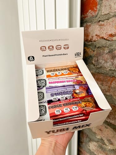 Yubi Mix Variety Box - Protein Bars - High Protein, Low Sugar - 420g