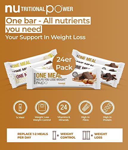 NUPO One Meal Bar - Caramel | Tasty & Nutritious Weight Loss Solution