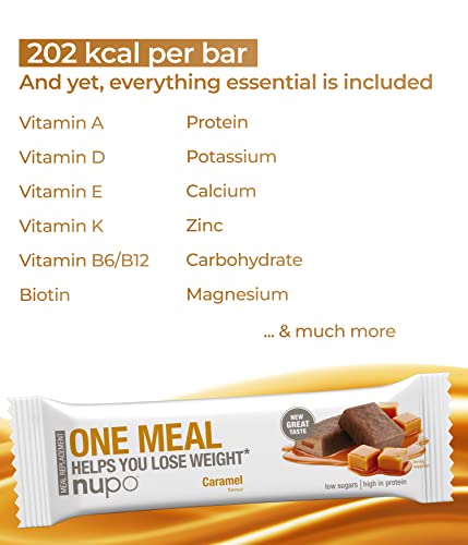 NUPO One Meal Bar - Caramel | Tasty & Nutritious Weight Loss Solution