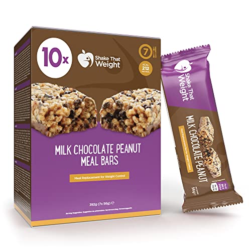 Chocolate Peanut Meal Replacement Bars for Weight Loss