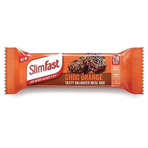 SlimFast Meal Replacement Snack Bars - 12 Bars (Choc Orange)