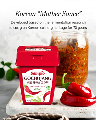 Sempio Gochujang Hot Pepper Paste Korean Chili Paste 500g All Purpose