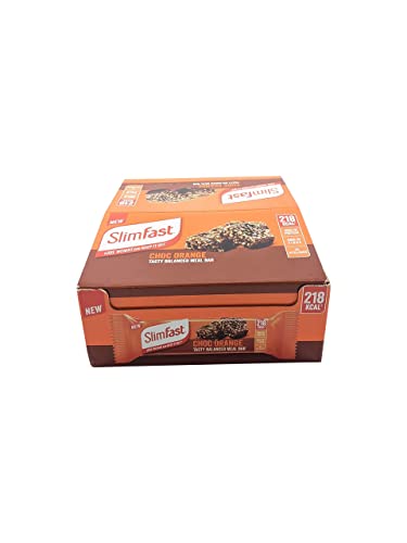 SlimFast Meal Replacement Snack Bars - 12 Bars (Choc Orange)