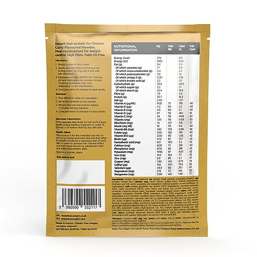Shake That Weight - Variety Noodles x7 - Healthy Meal Replacement Diet Plan for Weight Loss - Very Low Calorie Diet - VLCD - High Protein, Low Carbs