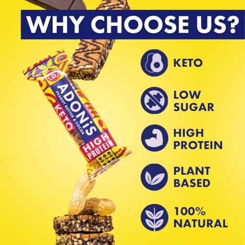 Adonis Mixed Box: 5 Delicious Keto Snacks