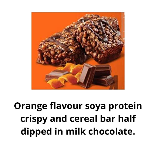 Slim Fast 16 x 60g Meal Bars - Chocolate Chip & Orange Flavors