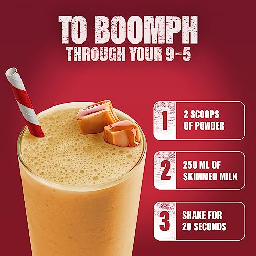 SlimFast Balanced Meal Shake, Healthy Shake for Balanced Diet Plan with Vitamins and Minerals, High in Fibre, Meal Replacement, Caramel Flavour, 16 Servings, 584 g