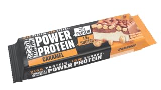 Furocity by Tyson Fury Protein Bars, Caramel Flavour, Case of 15 x 60g Bars, 20g Protein per Serving, Low in Sugar, Pre and Post-Workout Snack
