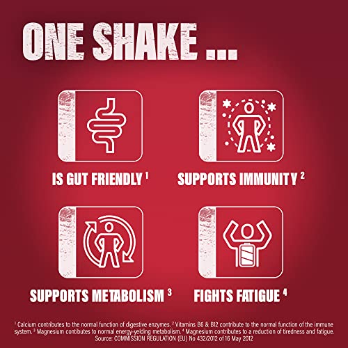 SlimFast Balanced Meal Shake, Healthy Shake for Balanced Diet Plan with Vitamins and Minerals, High in Fibre, Meal Replacement, Caramel Flavour, 16 Servings, 584 g