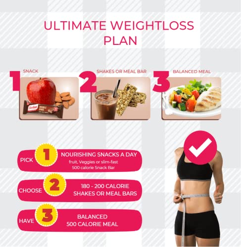 Delicious, Protein-Packed 16x60g Meal Bars for Weight Loss