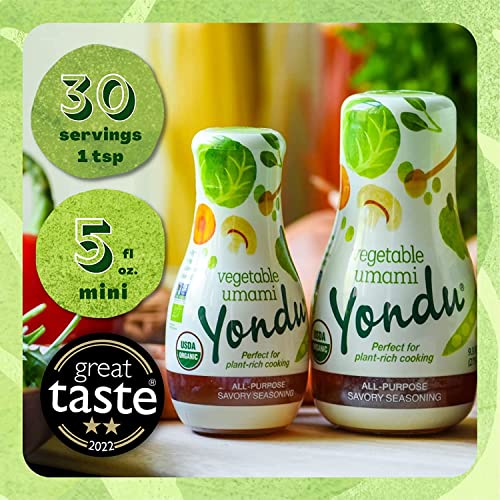 Yondu Vegetable Umami 150 ml - Premium Plant-Based Seasoning Sauce All-Purpose Instant Flavor Boost, Better Than Fish Sauce, Soy Sauce, Bouillon