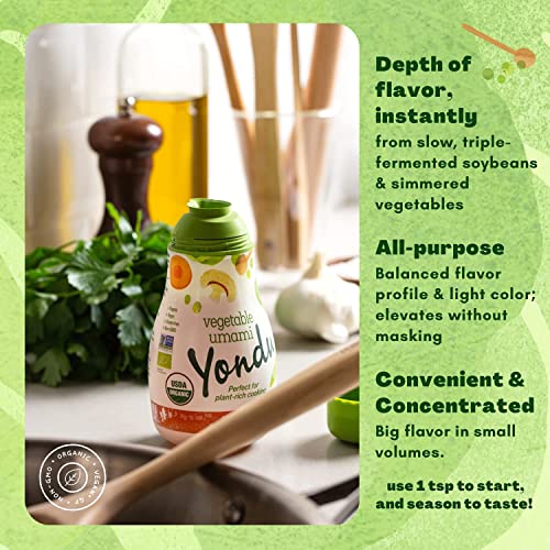Yondu Vegetable Umami 150 ml - Premium Plant-Based Seasoning Sauce All-Purpose Instant Flavor Boost, Better Than Fish Sauce, Soy Sauce, Bouillon