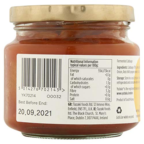 Yutaka Korean Kimchi, 180g