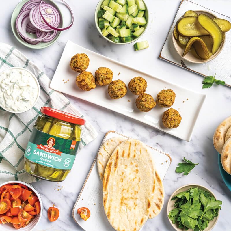 Mrs Elswood Sandwich Gherkins, 540g
